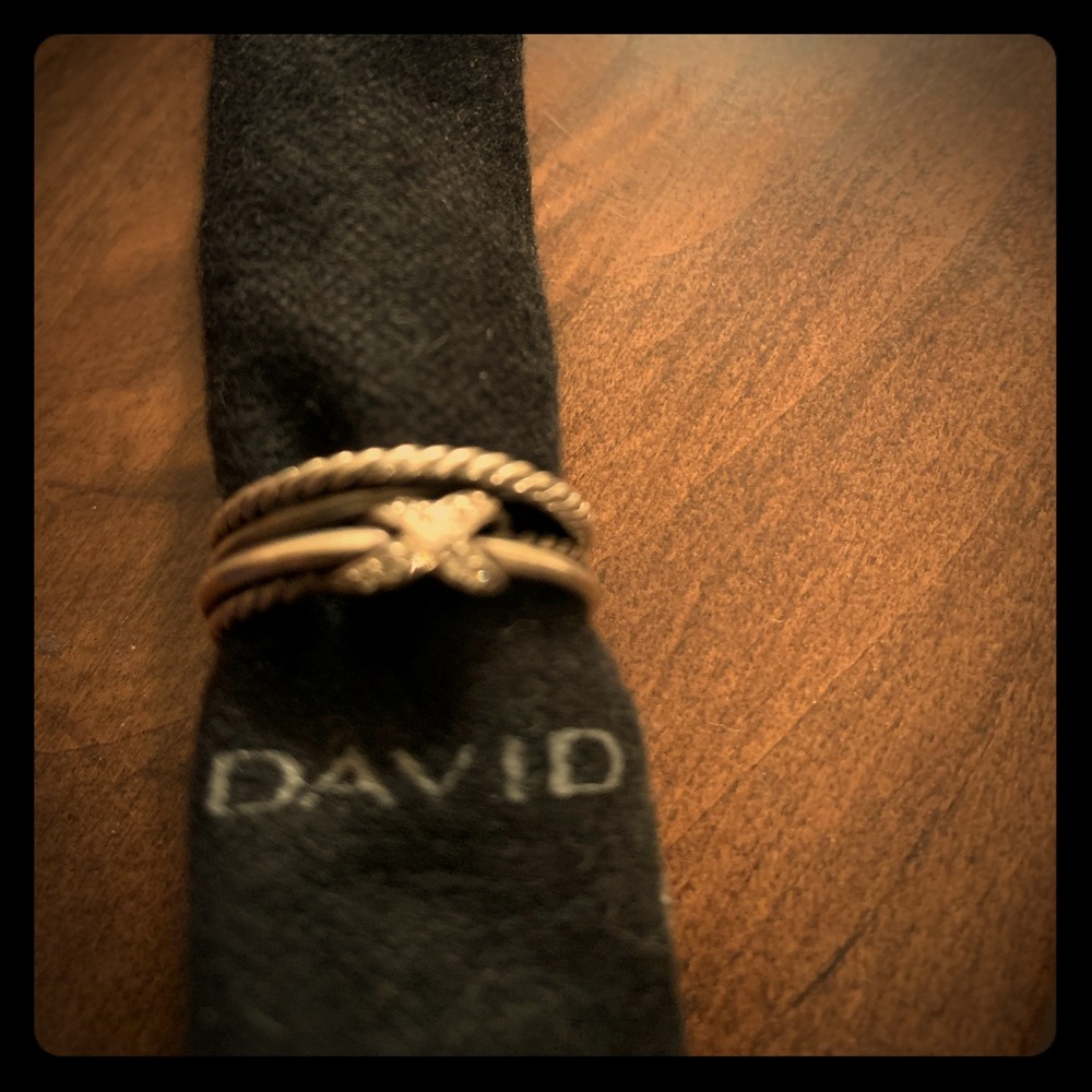 David Yurman X collection ring